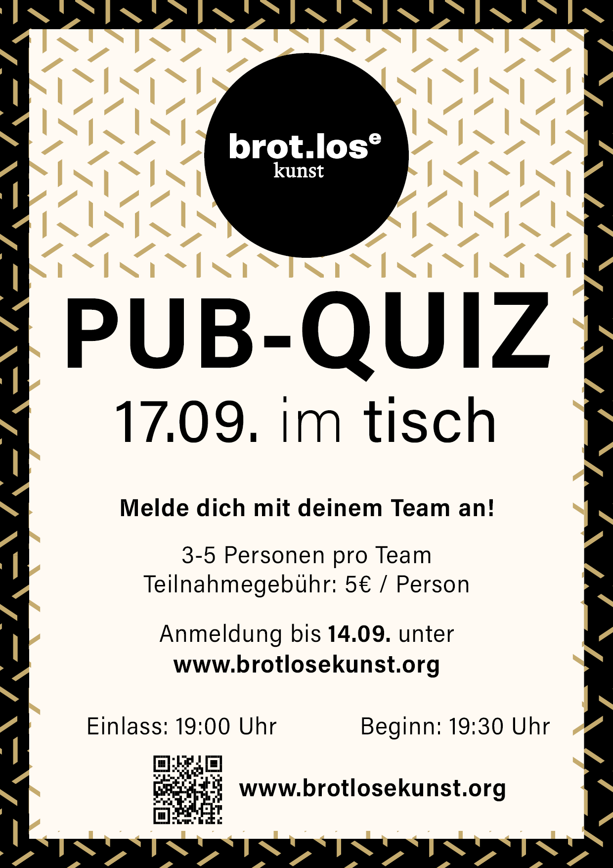 Plakat Pubquiz