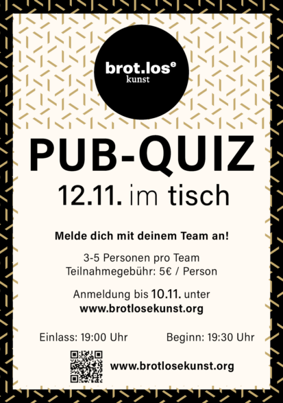 Plakat Pubquiz Plakat Pubquiz