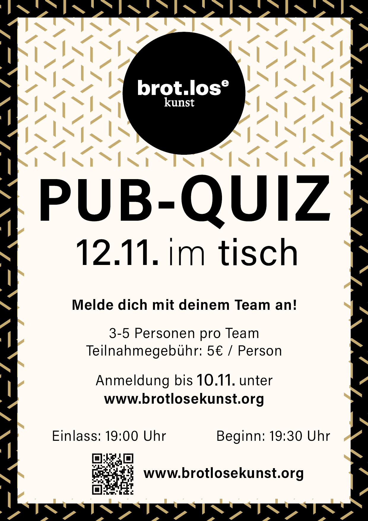 Plakat Pubquiz